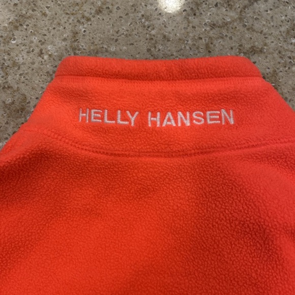 Helly Hansen Daybreak Red/Orange Fleece Jacket Size Small - Picture 6 of 9